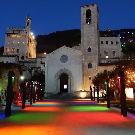 Hotel Tre Ceri Gubbio Exteriör bild