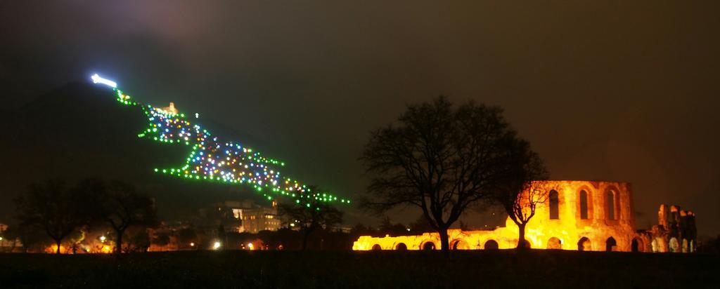 Hotel Tre Ceri Gubbio Exteriör bild